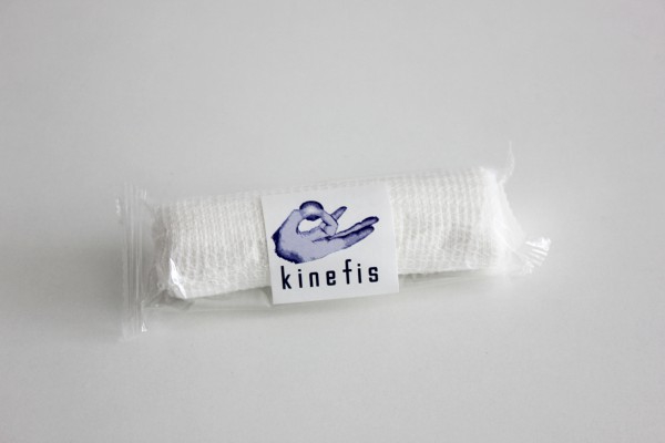 Venda de gasa hidrófila Kinefis 5cm x 5m (bolsa de 10 unidades)